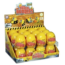 Meplepetés tojás cukorkával 72.gr truck buddies munkagépek