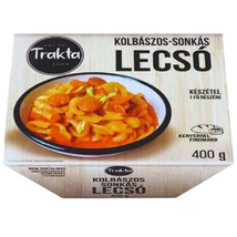 Trakta készétel kolbászos sonkás lecsó 400 g