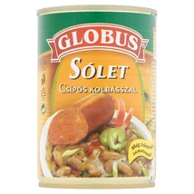 Globus sólet csípős kolbásszal 400 g