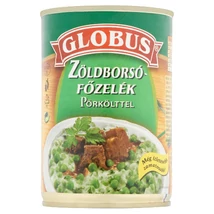 Globus készétel zoldborsófőzelék pörkölttel 400 g