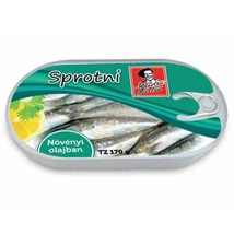 Maestro Pietro sprotni növényi olajban 170 g