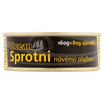 Ocean sprotni növényi olajban füst ízesítéssel 240 g