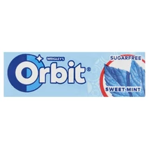 Orbit Sweetmint mentaízű cukormentes rágógumi édesítőszerrel 10 db 14 g