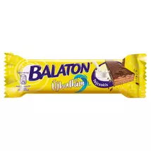 Balaton Újhullám tejcsokoládéval mártott, kakaós krémmel töltött ostya 33 g