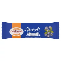 Cerbona áfonyás müzliszelet joghurtos bevonó talppal 20 g