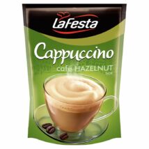 La Festa Cappucino mogyoróízű instant kávéitalpor utántöltő 100 g