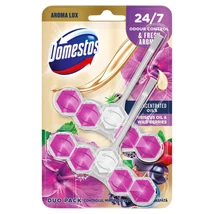 Domestos Aroma Lux Hibiscus Oil & Wild berries wc-rúd 2x55g