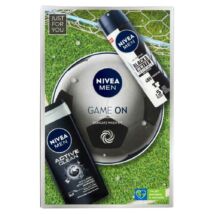 Nivea Men Game On ajándékcsomag, Nivea Men Active Clean tusfürdő, 250ml + Black & White Invisible Power dezodor, 150ml