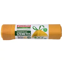 MAZZINI ÚJRAHASZNOSÍTOTT HÚZÓFÜLES SZEMETES 70 l (64x70cm) 15 db/roll