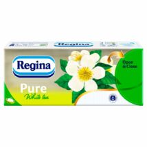 Regina papírzsebkendő pure 90 db White tea
