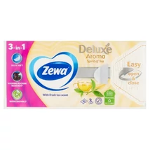Zewa Deluxe Spirit Of Tea illatosított papírzsebkendő 3 rétegű 90 db