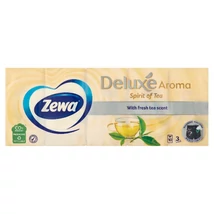 Zewa Deluxe Spirit Of Tea illatosított papírzsebkendő 3 rétegű 10 x 10 db