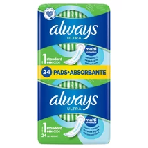 Always Ultra Duo Standard tisztasági betét 24 db