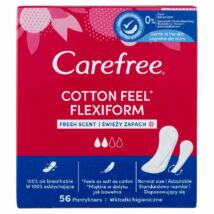 Carefree cotton feel FlexiForm fresh tisztasági betét 56 db
