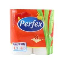 Perfex WC papír 3 rétegű 4 tekercs
