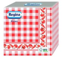 Regina Picnic szalvéta 33x33 cm 1 rétegű 45 db