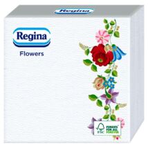 Regina Flowers szalvéta 1 rétegű 33 x 33 cm 45 db