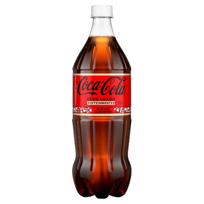 COCA COLA PET 1.L ZERO ZERO (DRS)