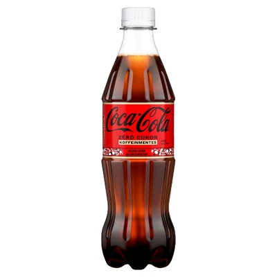 Coca Cola Zero Zero cukor és koffeinmentes 0,5L (DRS)