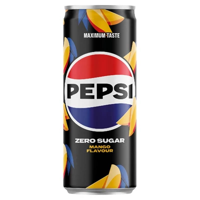 Pepsi dobozos sleek mango 0,33 l (DRS)