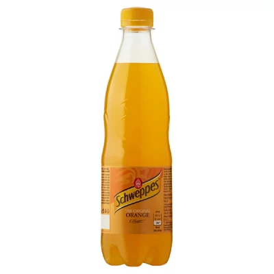 Schweppes narancs szénsavas üdítőital 0,5 l (DRS)