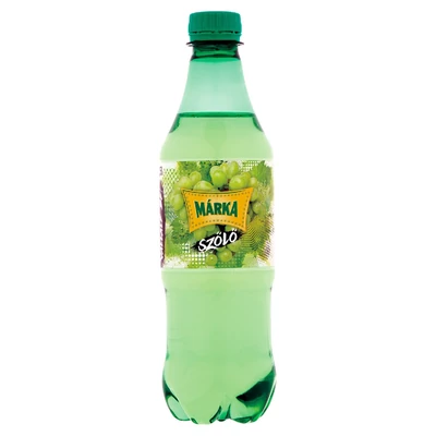 Márka szőlő szénsavas üdítőital cukorral és édesítőszerrel 0,5 l (DRS)