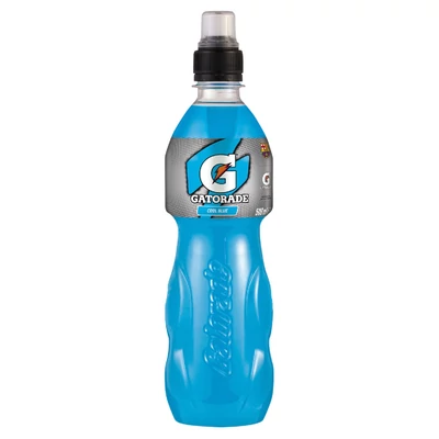 Gatorade Cool Blue szénsavmentes málnaízű izotóniás sportital cukorral és édesítőszerekkel 500 ml (DRS)