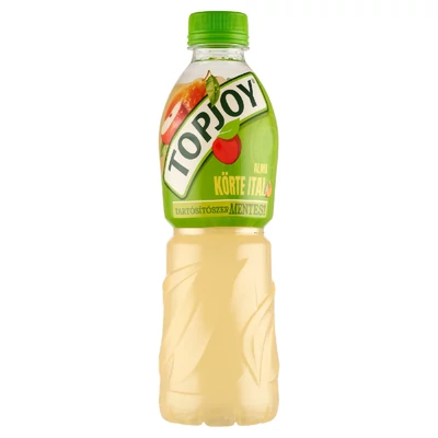 Topjoy Alma-körte Ízű Üdítő 20% gyümölcstartalommal 0,5L (DRS)