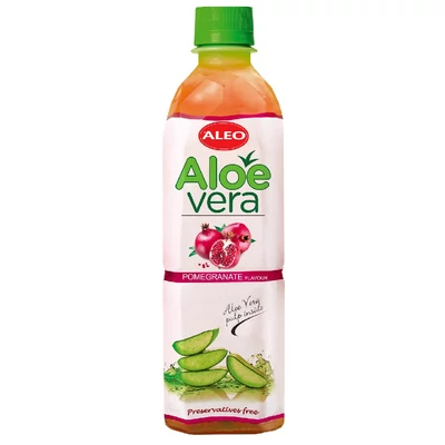 ALEO ALOE VERA PET 0,5.L POMEGRANATE (DRS)