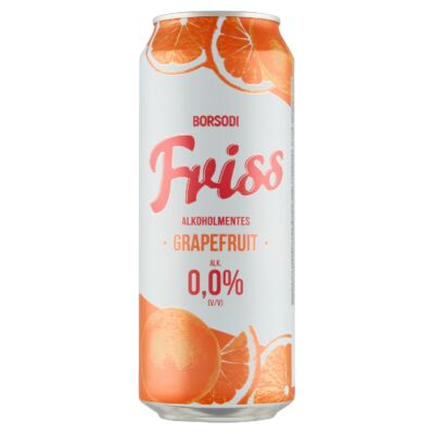 Borsodi Friss alkoholmentes dobozos 0,5 l Grapefruit 0%