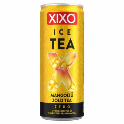XIXO Ice Tea zeró mangós zöld jegestea 250 ml