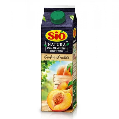 Sió natura őszibarack nektár 1 l 50%