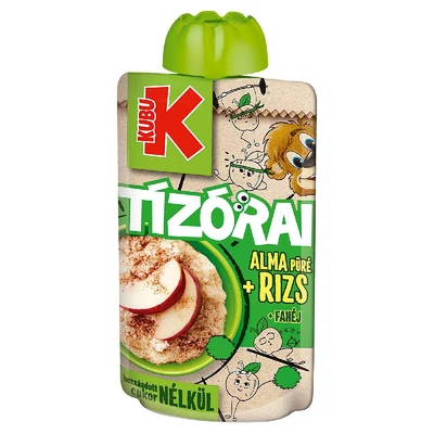 Kubu tízórai alma-fahéj-rizs ízesítésű 100 g