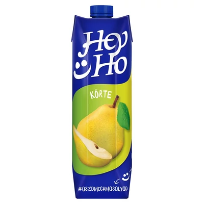 Hey-Ho körte ital cukorral és édesítőszerrel 1 l