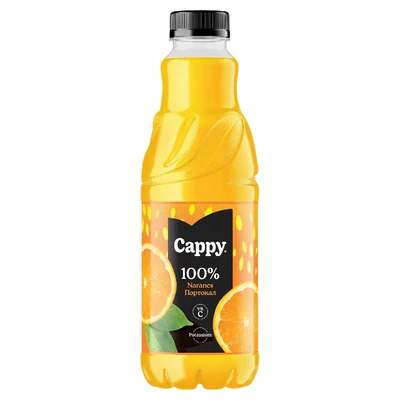 Cappy 100% narancslé gyümölcshússal 1L (DRS)
