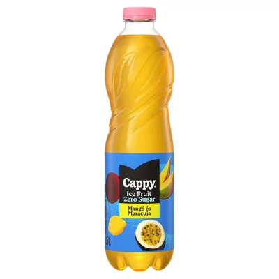 CAPPY ICE FRUIT PET 1,5.L MANGO -PASSIONFUIT ZERO (DRS)