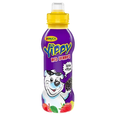 YIPPY PET 0,33.L 12% RED BERRIES (DRS) ( PIROS GYUMOLCS )