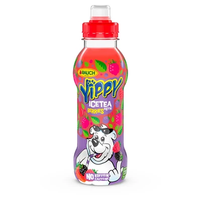 YIPPY PET 0,33.L ICE TEA PIROS BOGYOS GYUMOLCS (DRS)