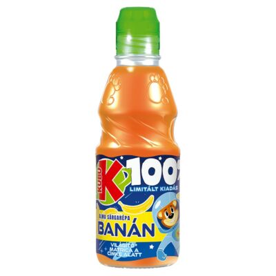 Kubu Go 100% alma-sárgarépa-banán 300 ml