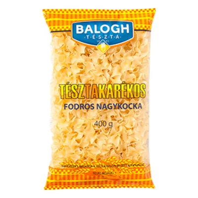 Balogh Tészta Tésztakarékos fodros kocka 400g