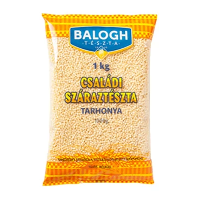 Balogh családi tojásnélküli száraztészta tarhonya 1kg