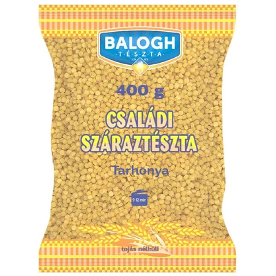 Balogh Tészta Családi Tarhonya tojás nélküli 400g