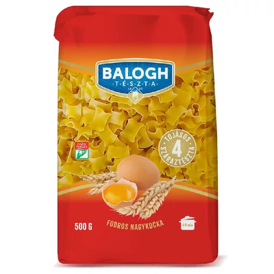 TESZTA BALOGH 4 TOJASOS 500.GR FODROS NAGYKOCKA