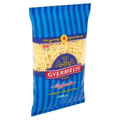 Gyermelyi copfocska 4 tojásos száraztészta 500 g