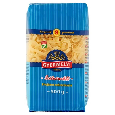 Házi szélesmetélt száraztészta 500 g