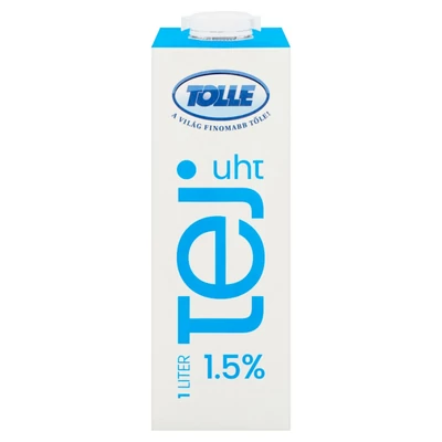 UHT TEJ 1,5% 1.L TOLLE KUPAKOS