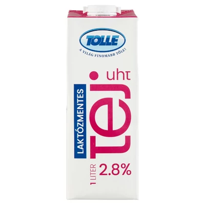 UHT TEJ LAKTOZMENTES 1.L 2,8% TOLLE