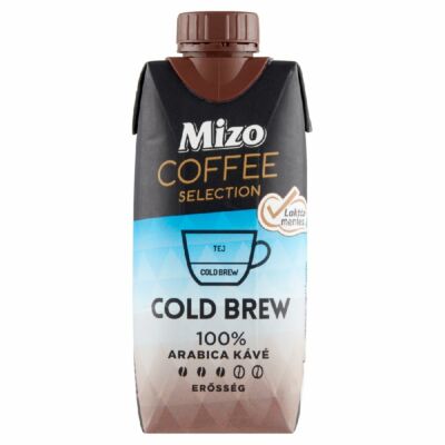 Mizo Coffee Selection Cold Brew UHT félzsíros kávés tej 330 ml