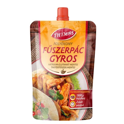 Thymos Folyékony fűszerpác gyros 90 g