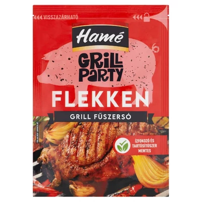 Hamé Grill Party flekken fűszerkeverék 28g